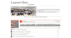Desktop Screenshot of laurentdury.com
